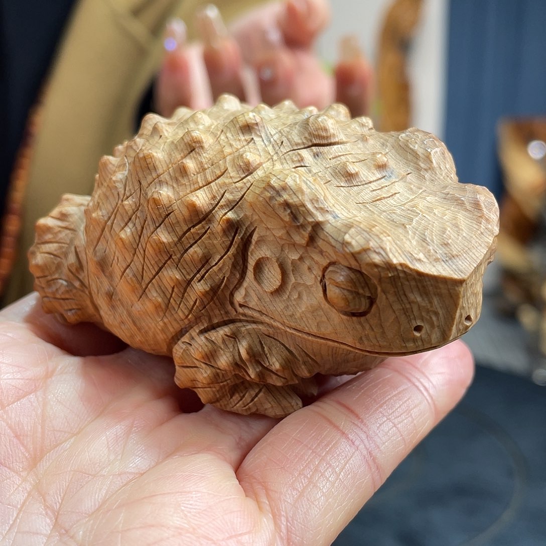 柏木（崖柏）手把件