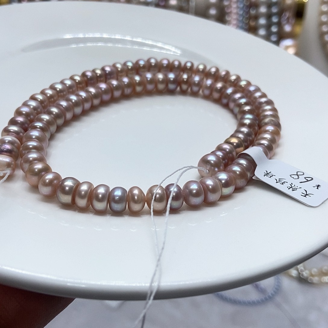 淡水珍珠颈饰合金