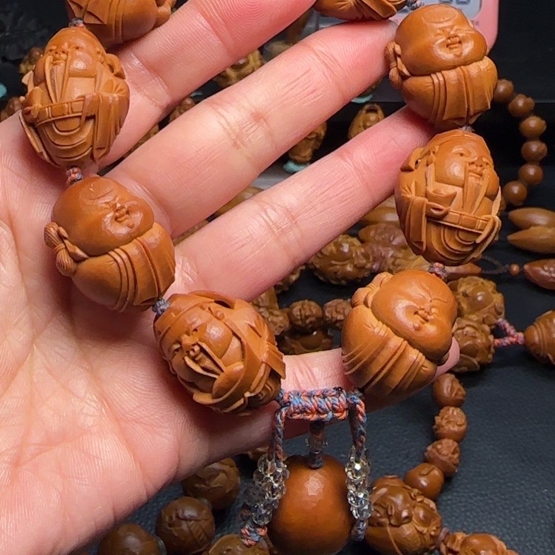 橄榄核手串/手链ღ****?纯手工财富一生