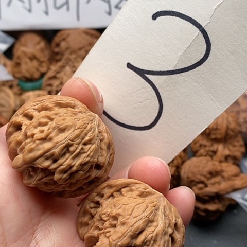 桃核吊坠37全品对歪磨盘