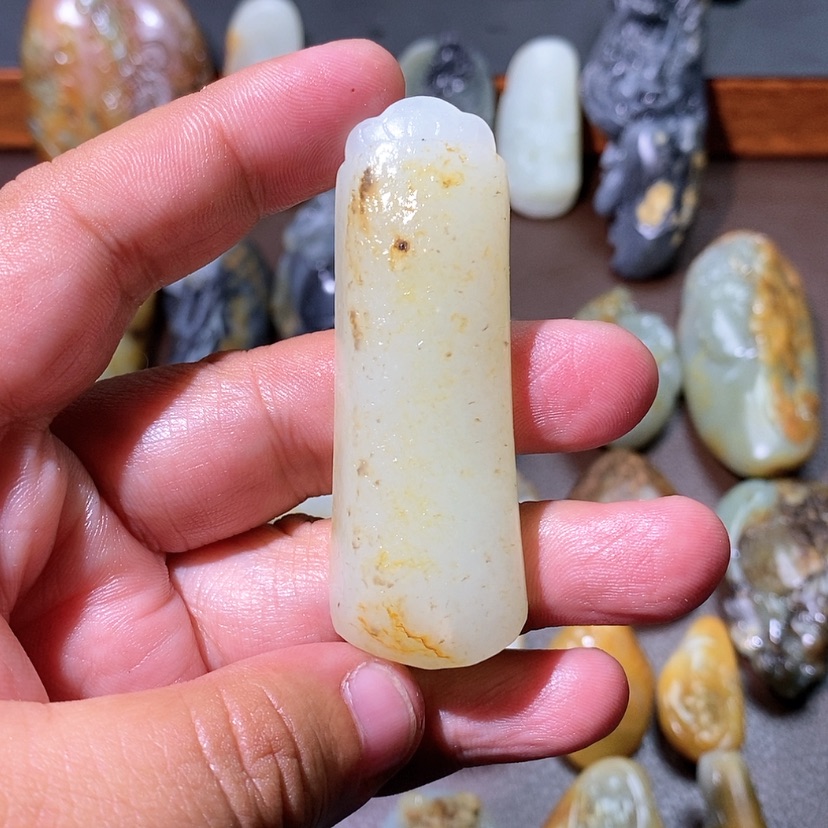 【闪购商品】和田玉颈饰未镶嵌想***字定制