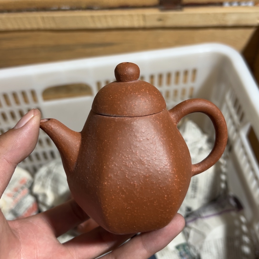 茶壶紫砂老厂紫砂壶一件！