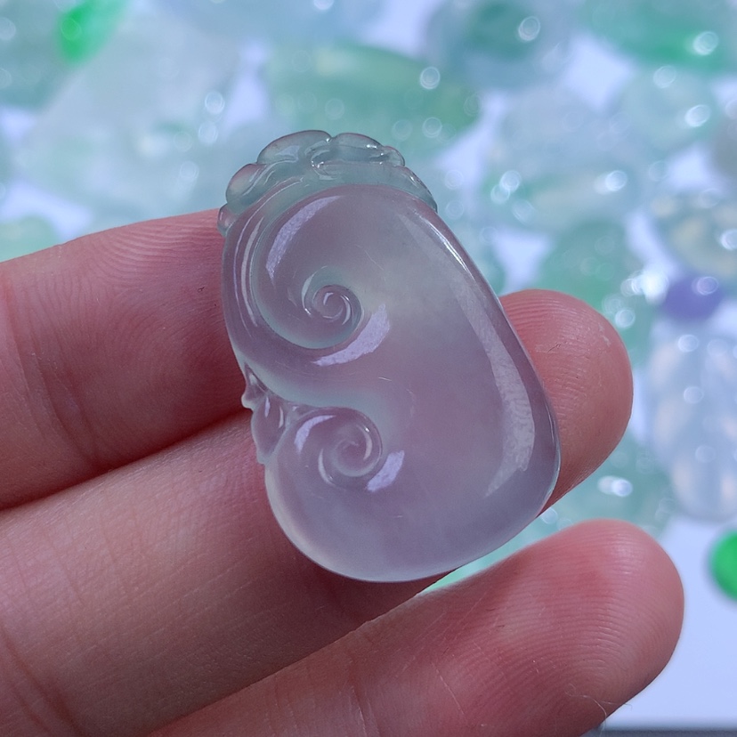 【闪购商品】翡翠颈饰未镶嵌缅甸A货翡翠