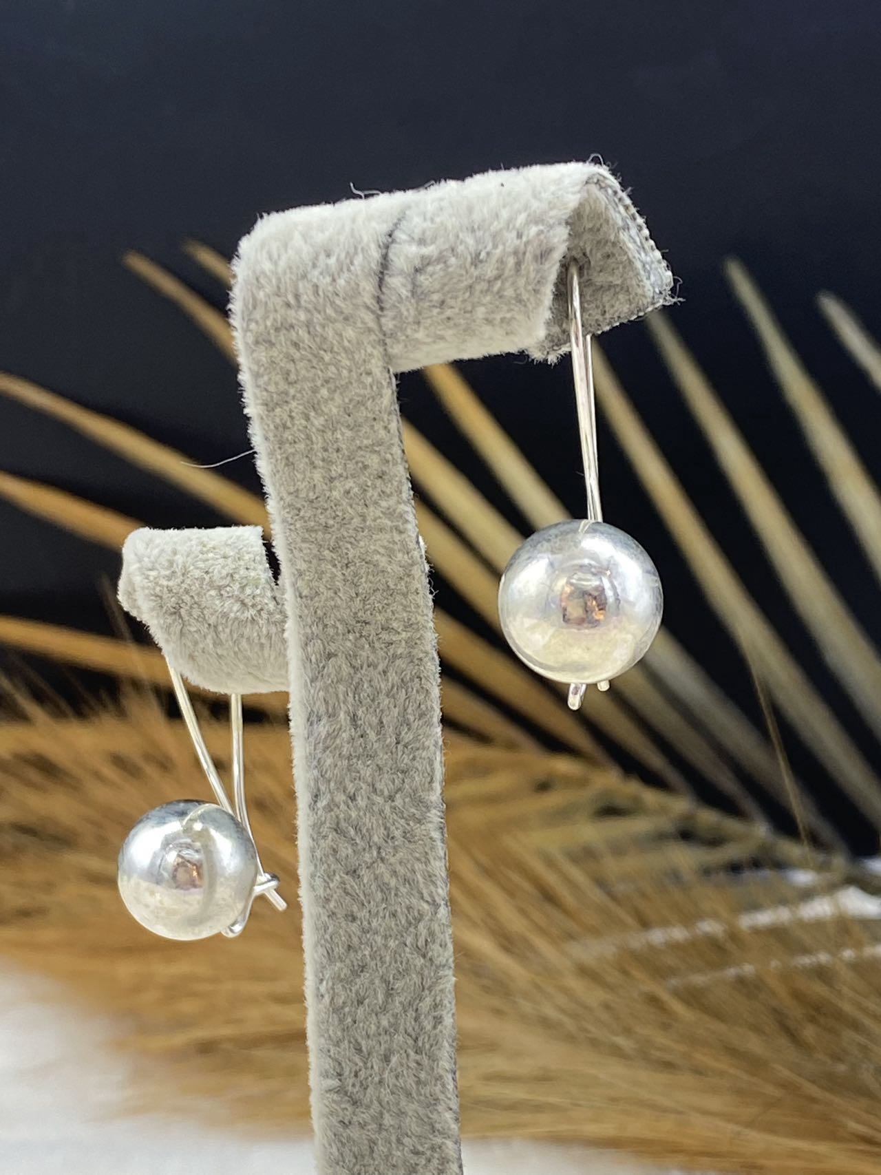 合金耳饰 9990HALKA面时尚耳环手工气质轻32