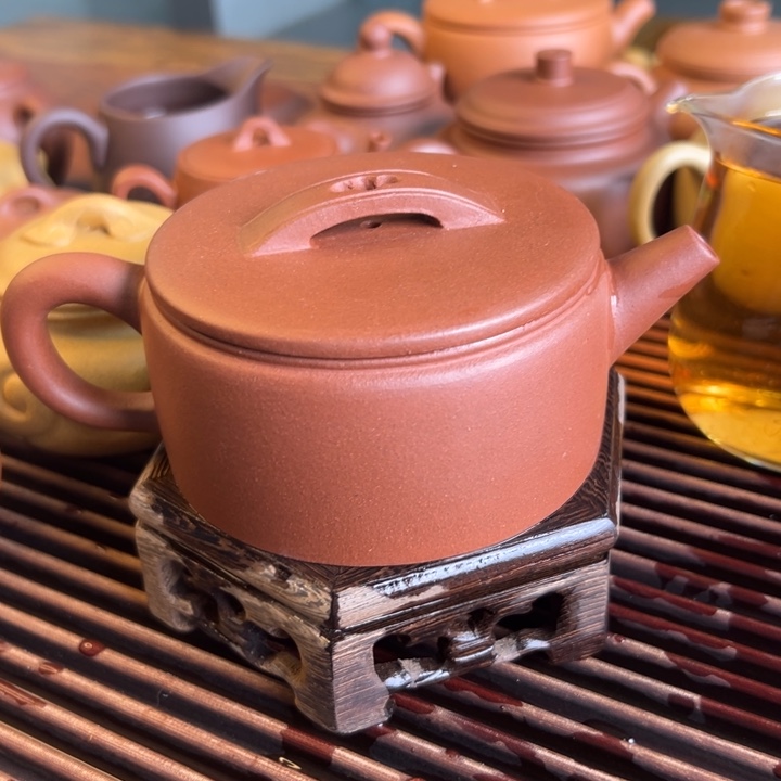 茶案紫砂紫泥汉瓦260cc