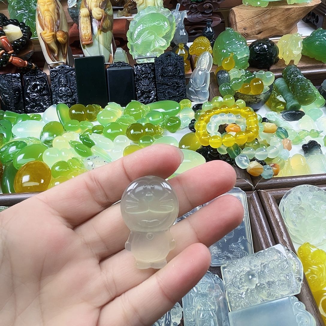 岫玉未镶嵌吊坠(不含链)