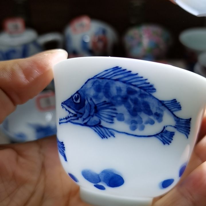 杯张学鸿老师青花