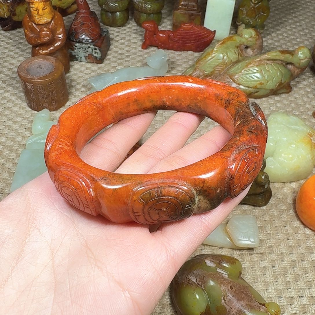 白玉菩提手串挂件