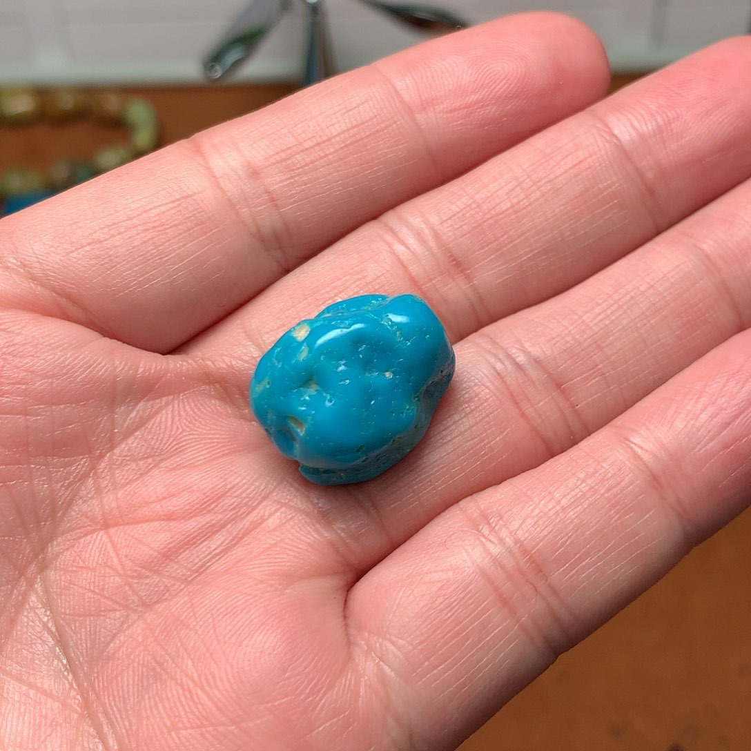 绿松石珠宝奇石未镶嵌日*