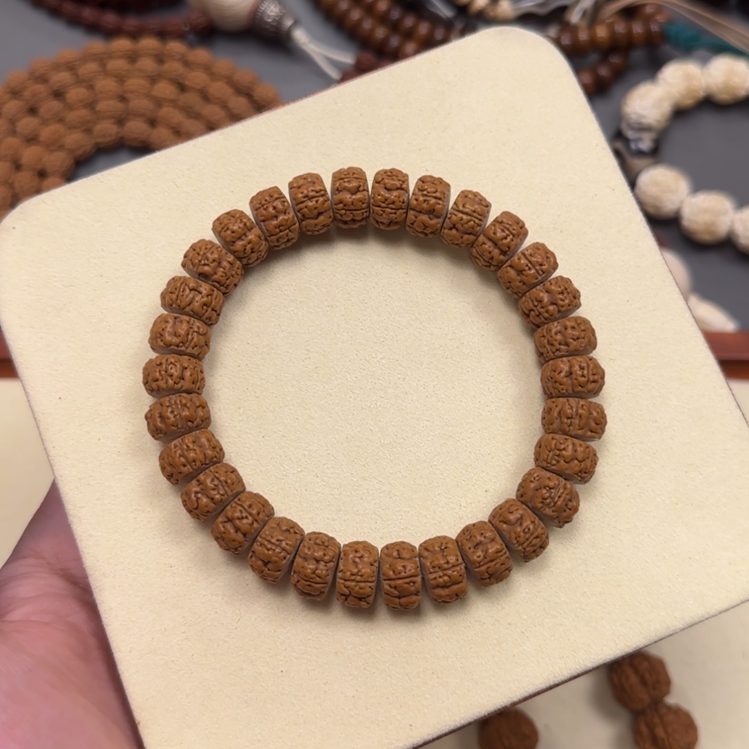 金刚菩提手串【龙切藏式盘龙纹】13mm+