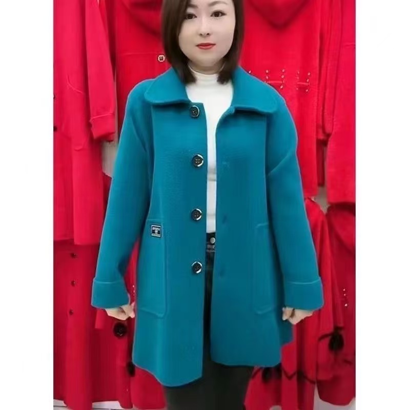 新款时尚洋气百搭小众炸街高级感高冷酷飒女装大衣女秋冬高级感