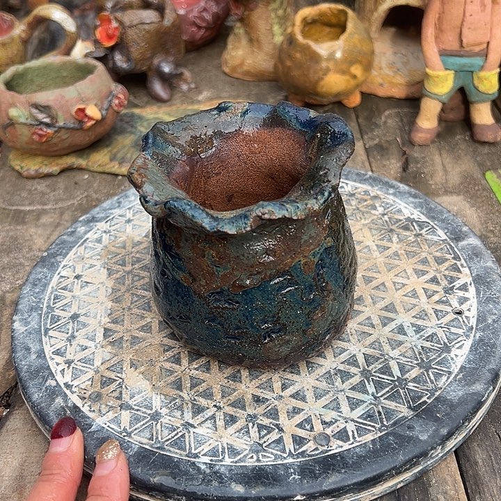 112福利新店高温粗陶花盆