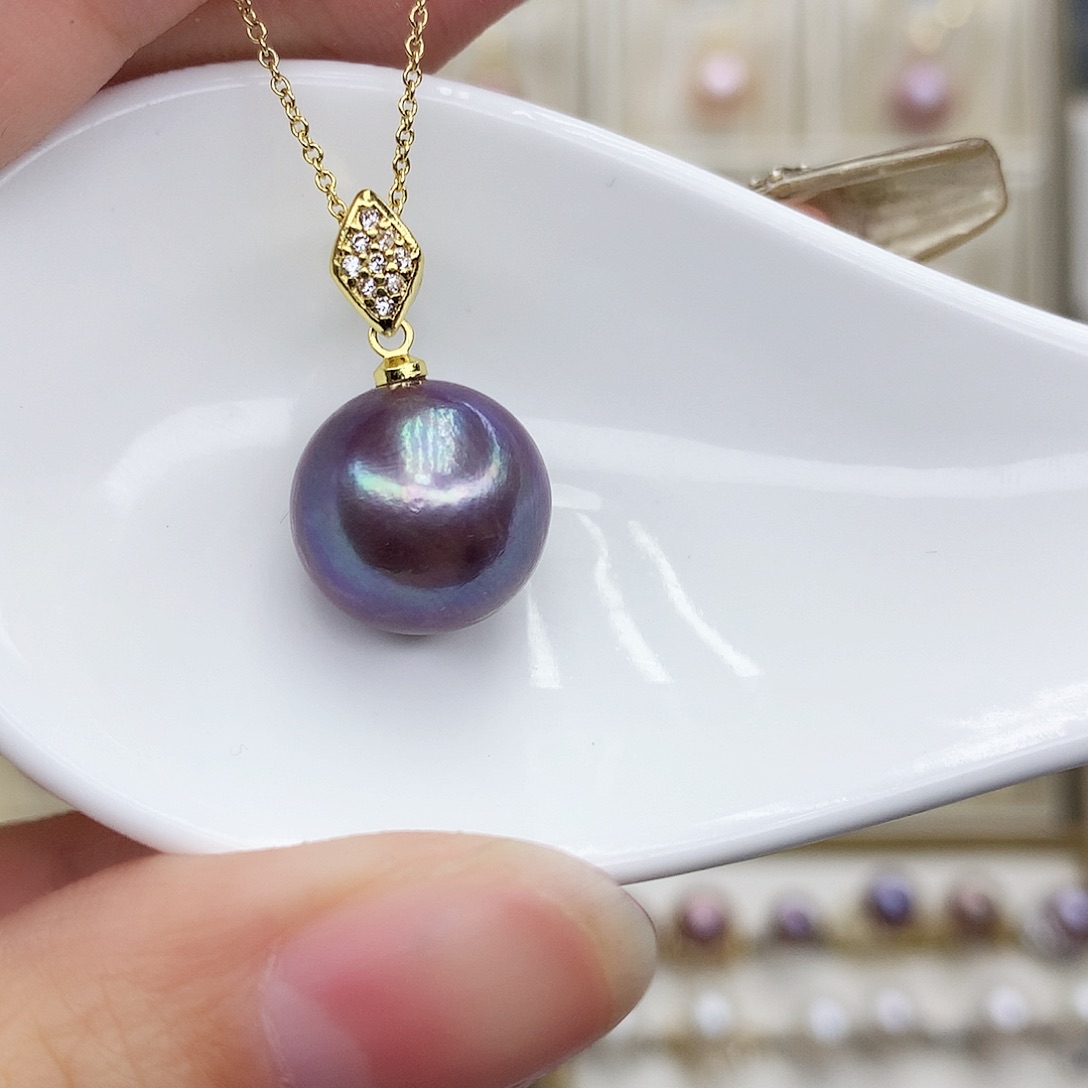 淡水珍珠颈饰合金