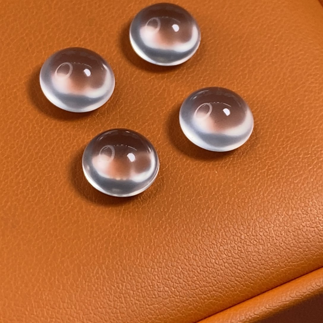 石英质玉蛋面未镶嵌半*?