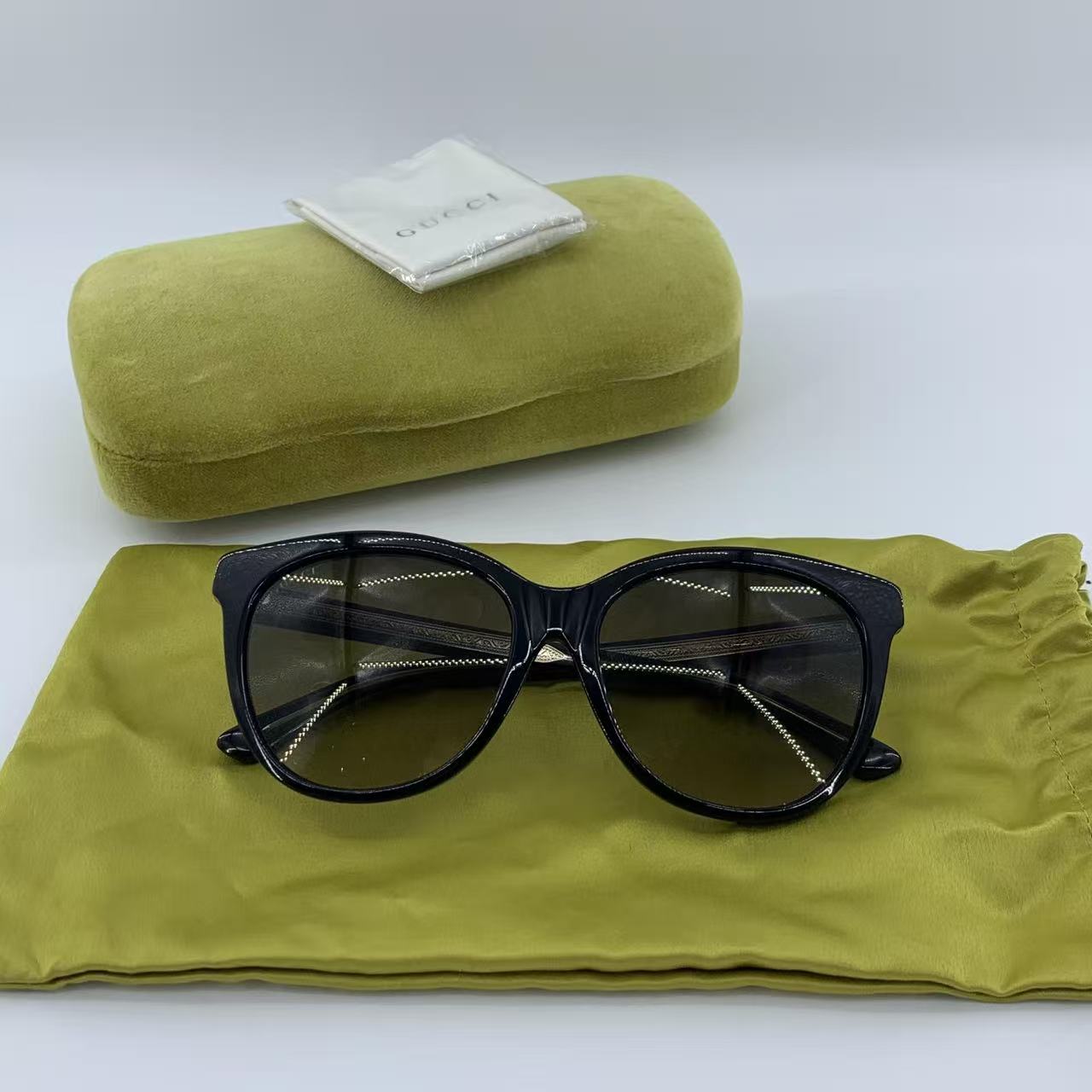 95新 GUCCI/古驰 GUCCI/古驰 黑色墨镜bwz12090