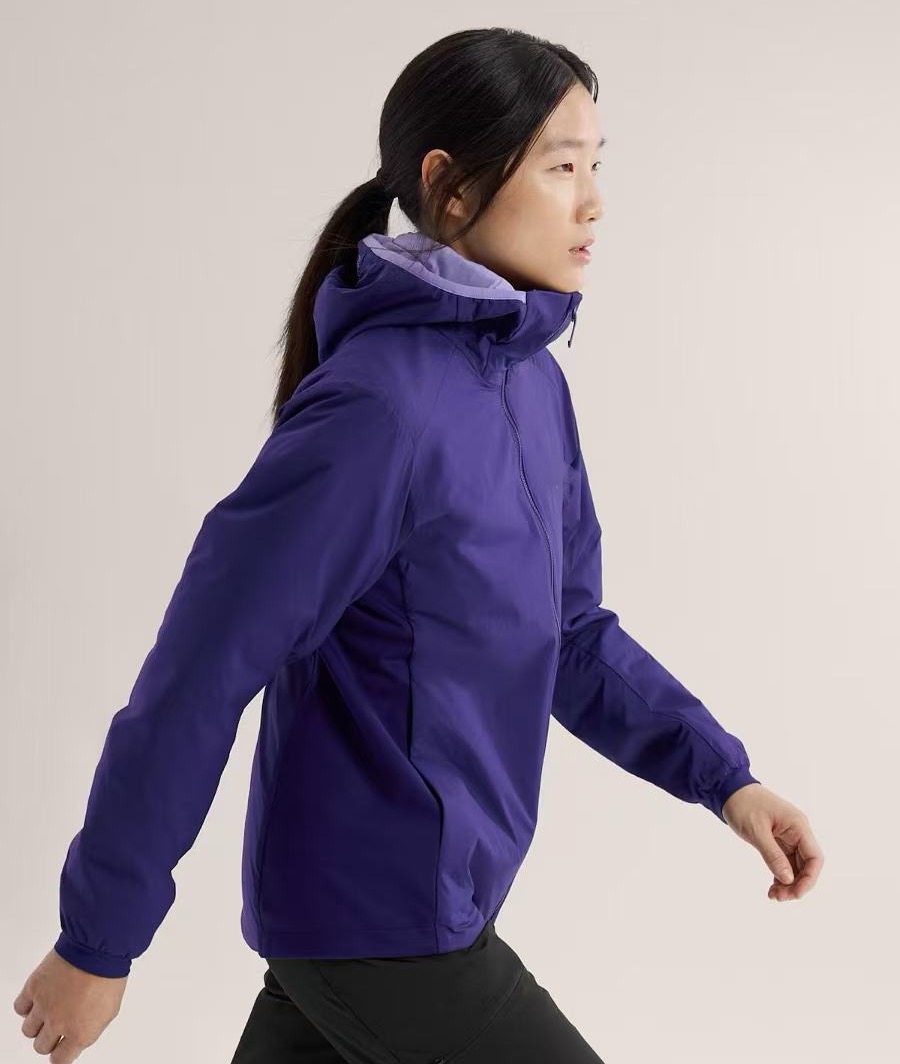 女士atom连帽棉服保暖外套春秋