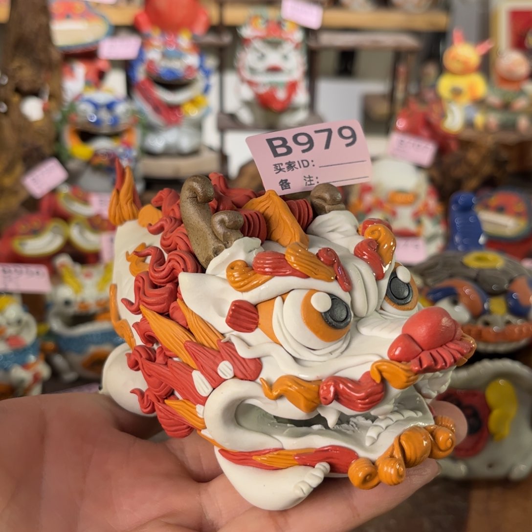 泥塑纯手工茶宠摆件
