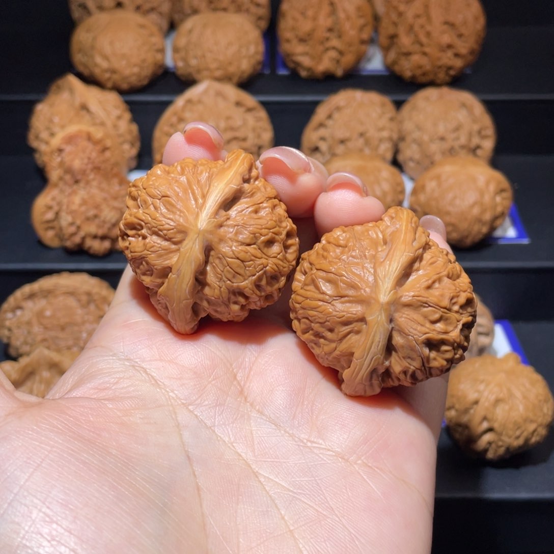 文玩核桃把件42宫灯