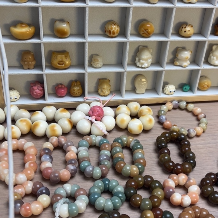 清***野菩提根/象牙果吊坠