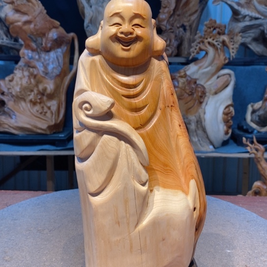 柏木（崖柏）根雕摆件