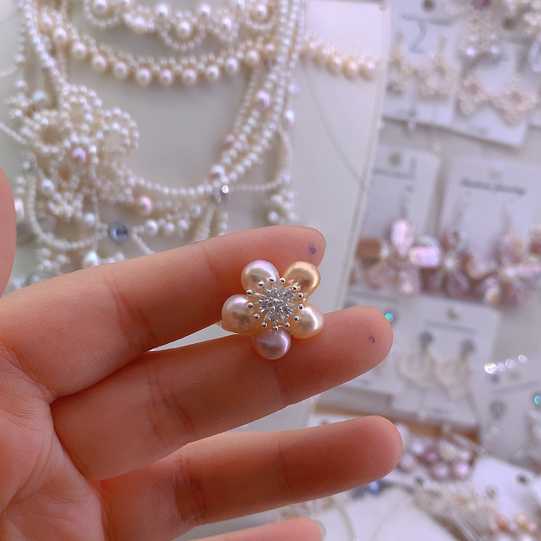 萱***贝淡水珍珠未镶嵌项链