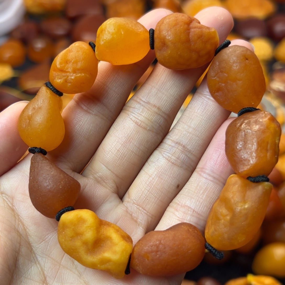 琥珀裸石未镶嵌天然蜜蜡