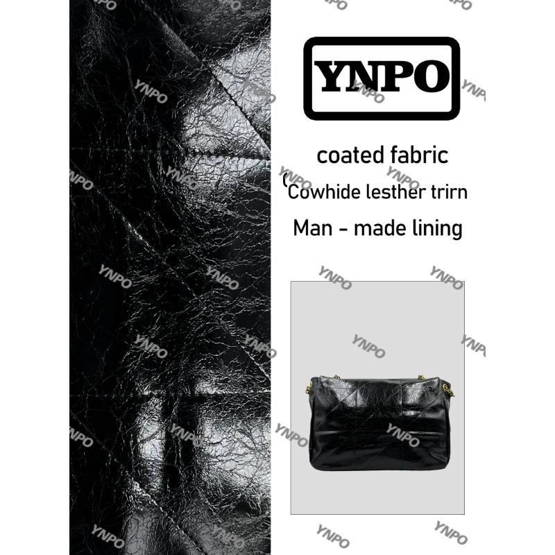 时尚潮流打造真皮女士包时尚阳油蜡链条0140黑色 B