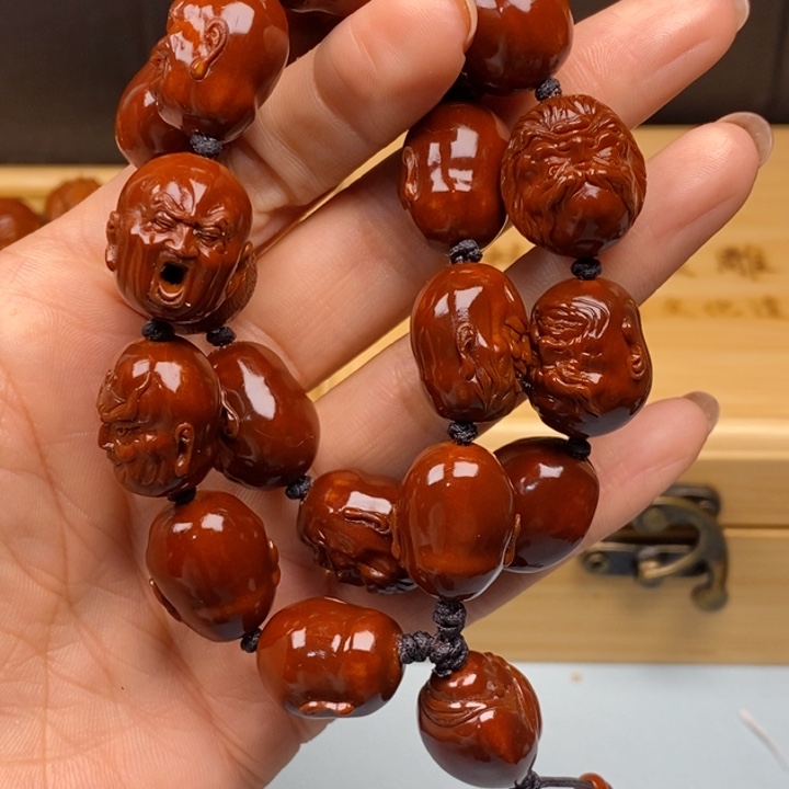 橄榄核吊坠麻*子橄榄核手串