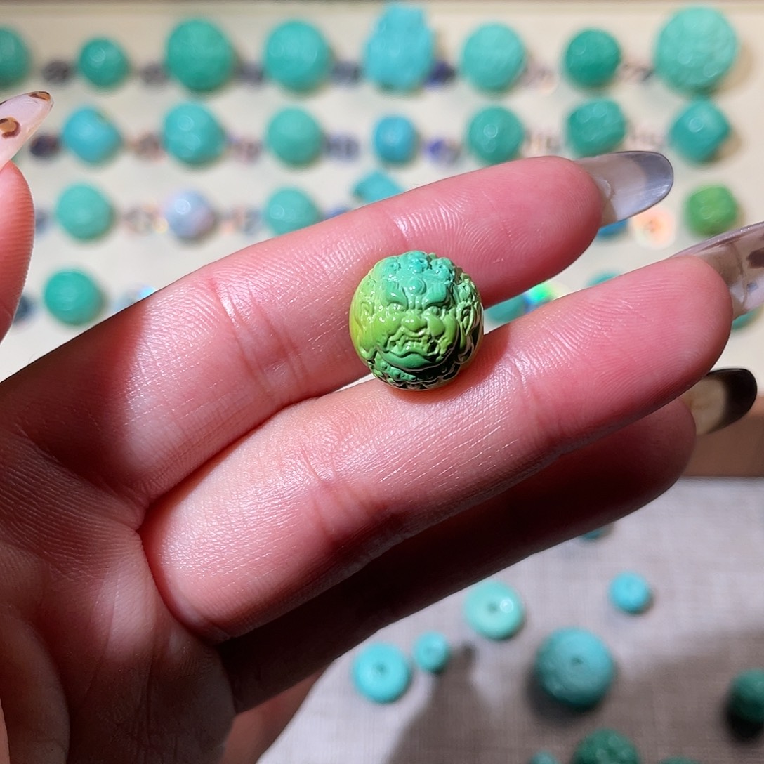 手工雕刻配饰配珠卡13+