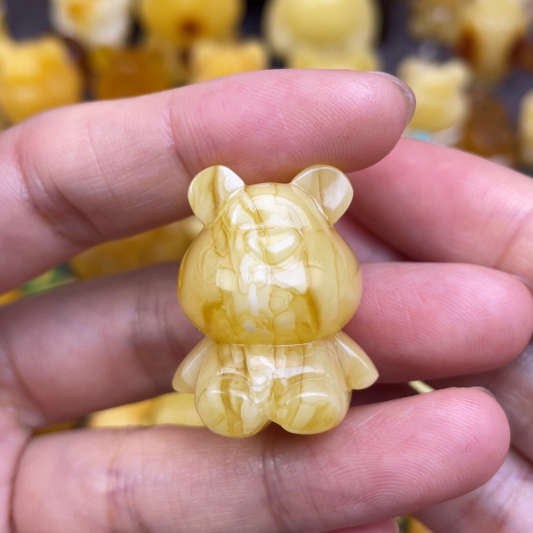 未镶嵌琥珀裸石蜜蜡