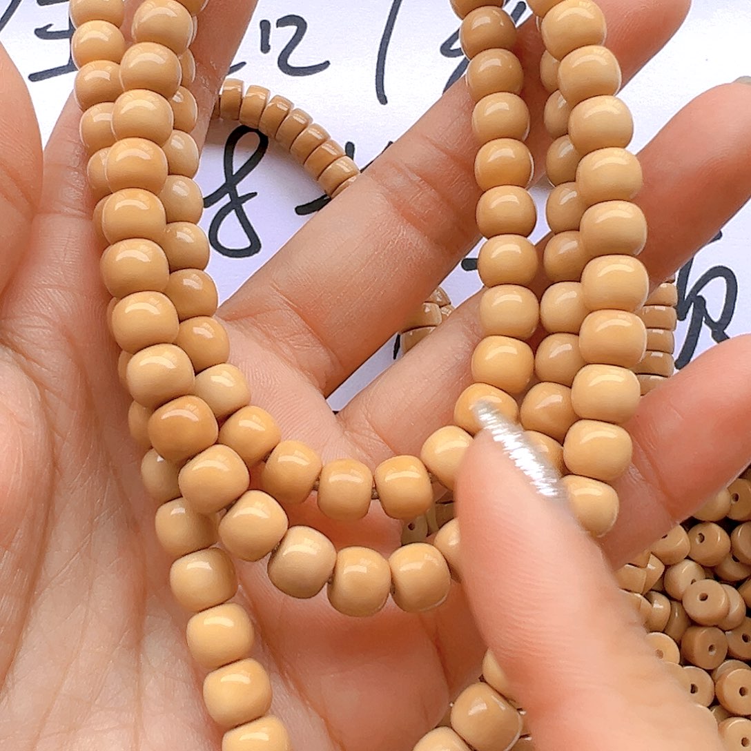 菩提根/象牙果手串龙脊老型脖挂卡7