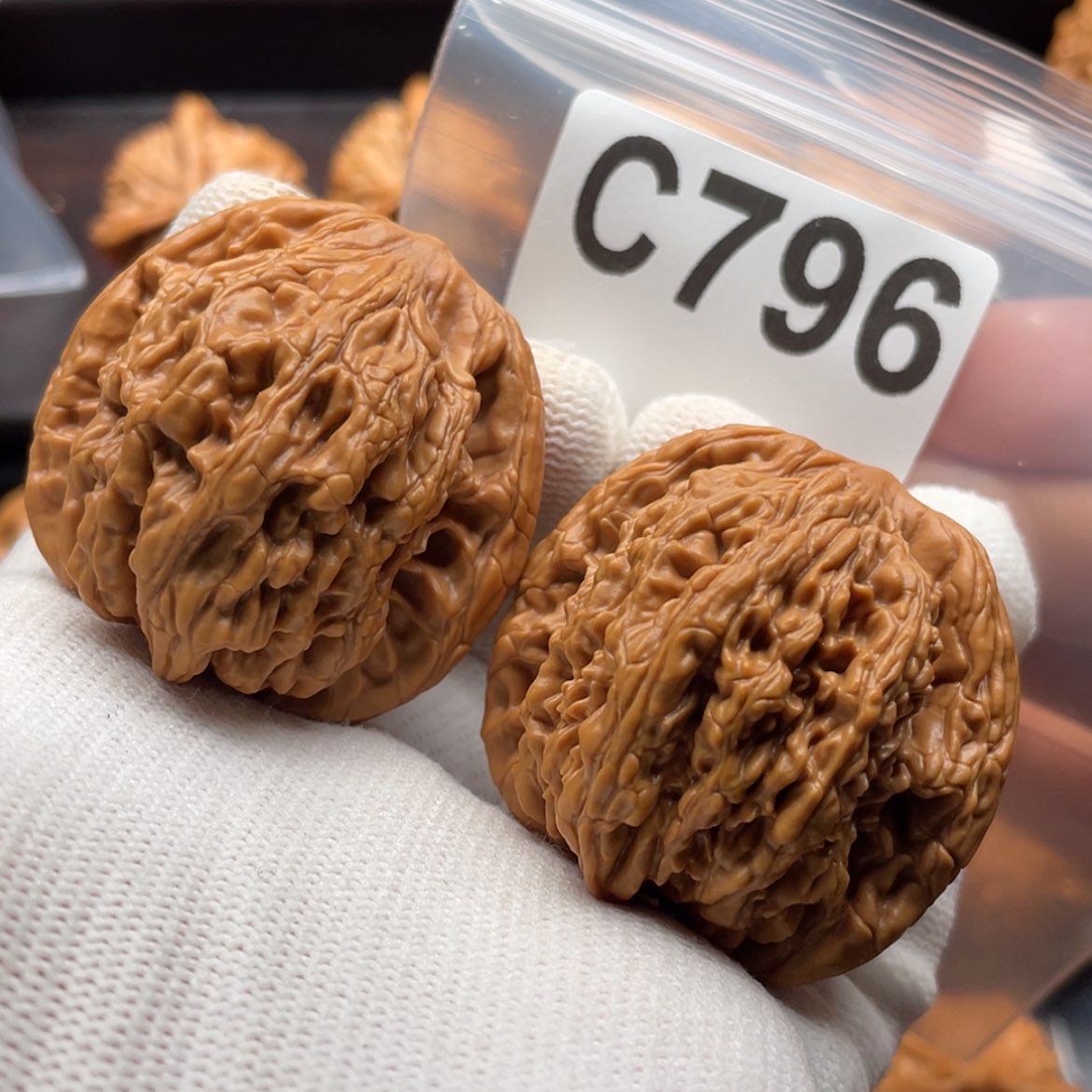 【闪购商品】文玩核桃吊坠C796麦虎40