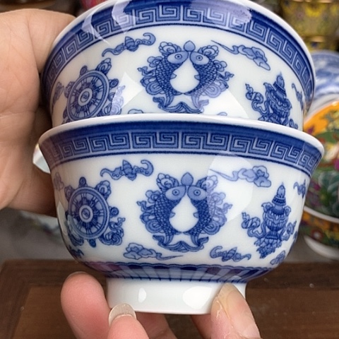 景德镇陶瓷藏式茶碗