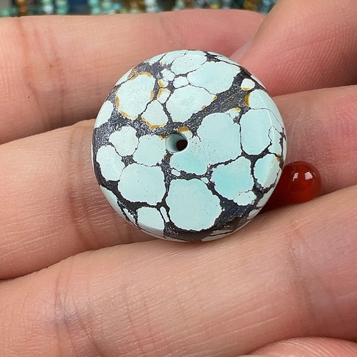 南红玛瑙未镶嵌配饰卡20.6