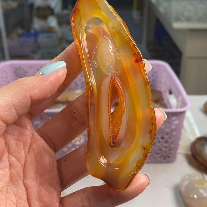 玛瑙/玉髓吊坠(不含链)未镶嵌