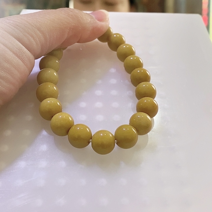 密玉（石英质玉）颈饰未镶嵌