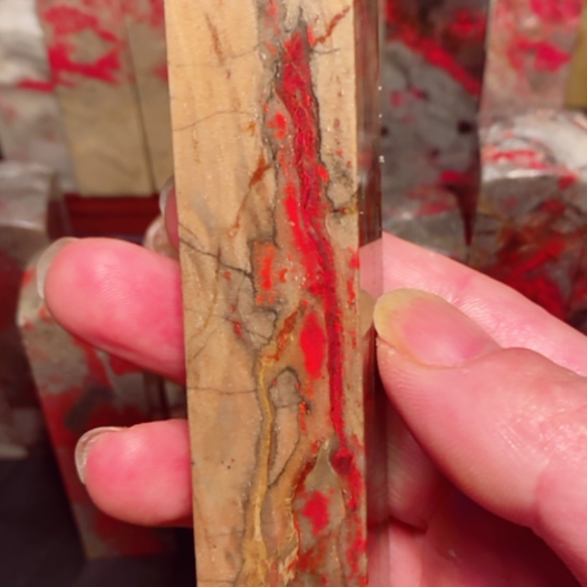 【闪购商品】昌化石老坑鸡血石印章一个