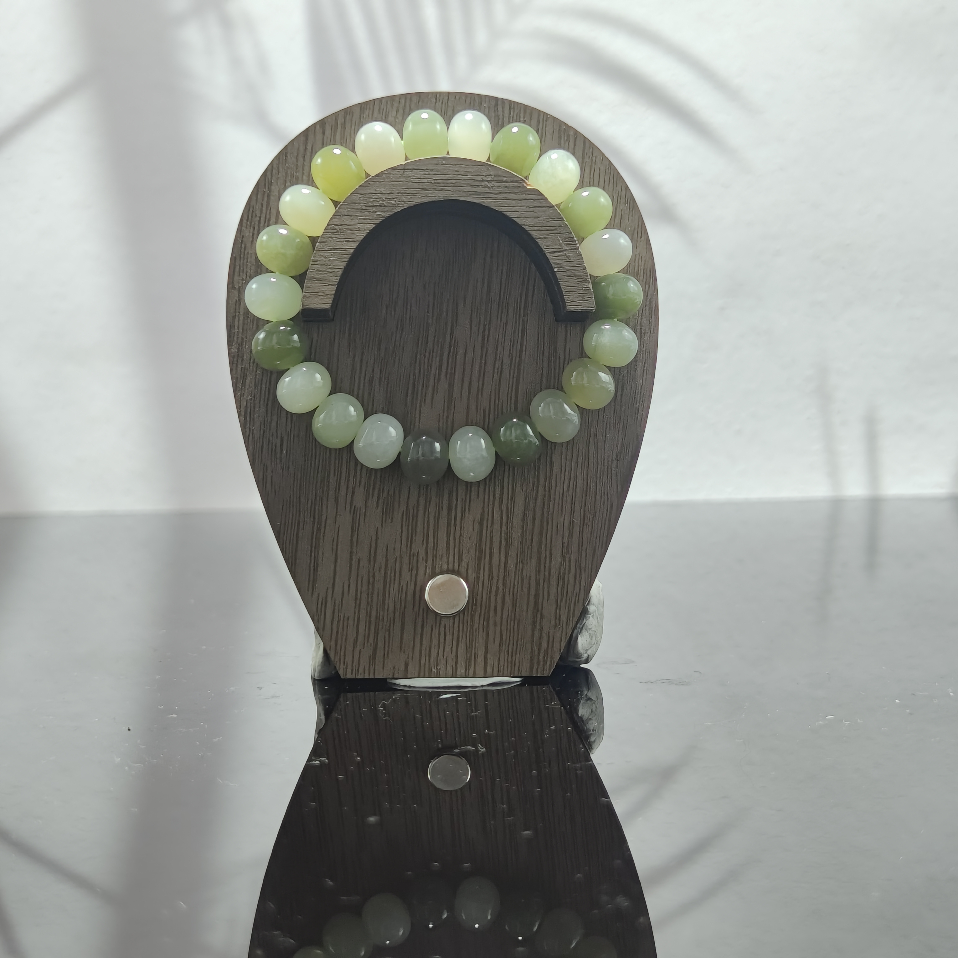 F和田玉多宝算盘珠手串1745