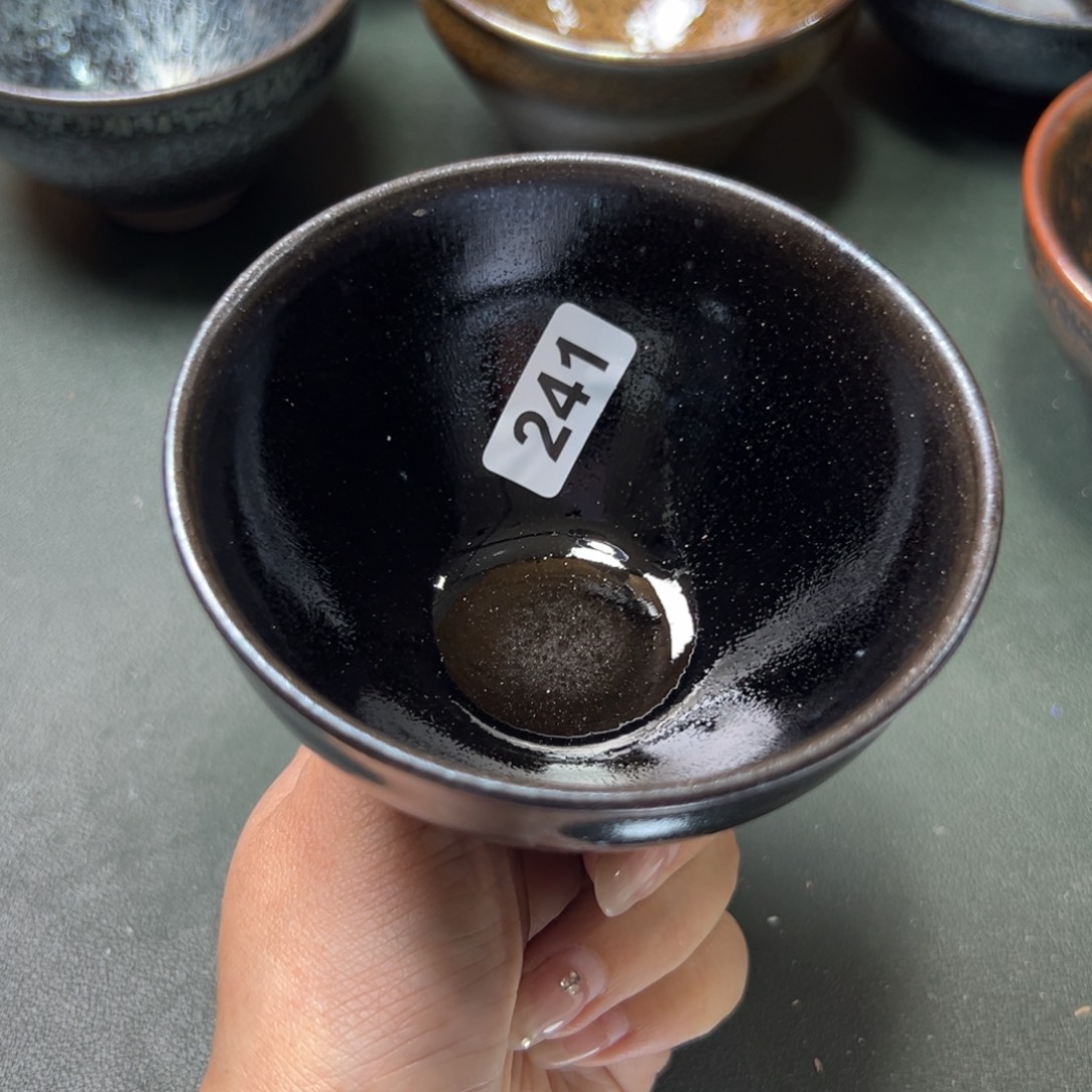 枫***秋茶盏全手工原矿原釉建盏