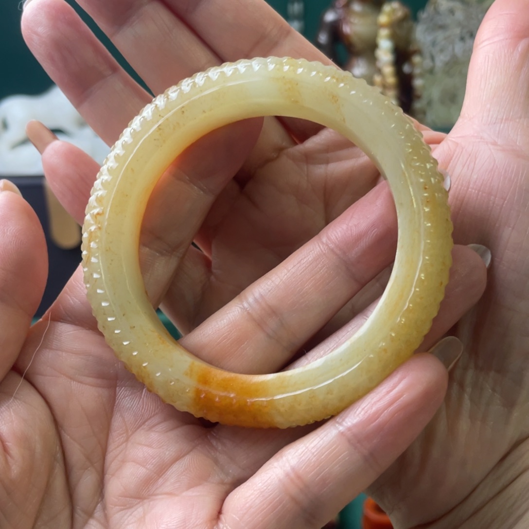 和田玉挂件未镶嵌舞**天