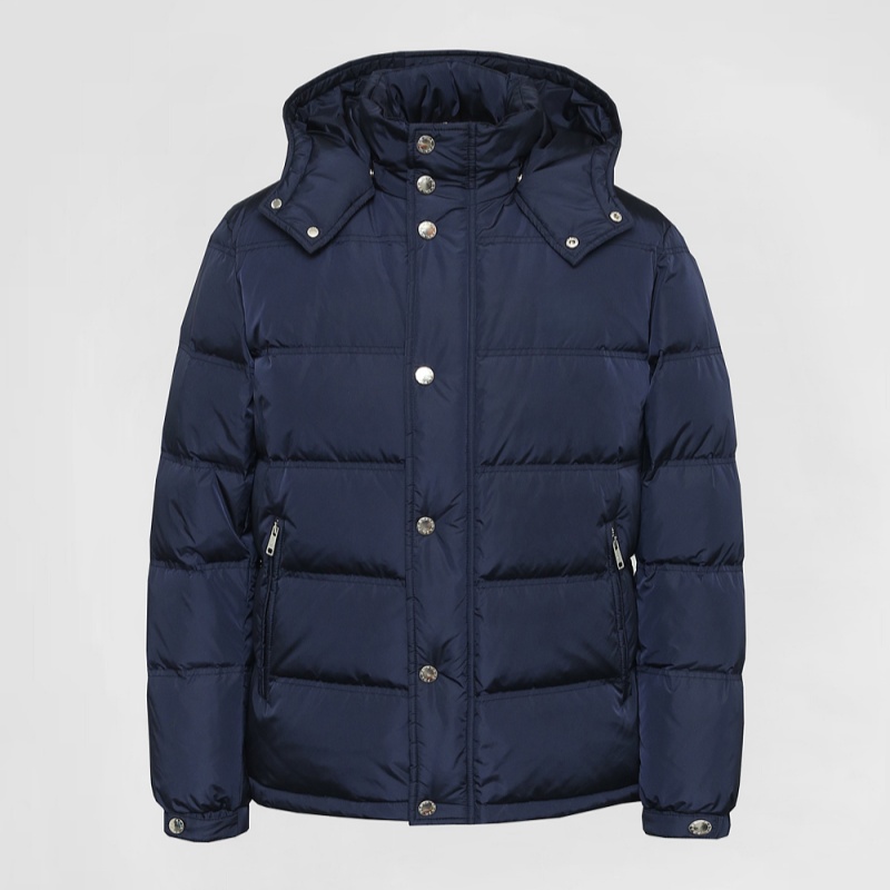 【9902】90绒300g克重檀健次同款再生尼龙YKK拉链立体锁绒男羽绒服