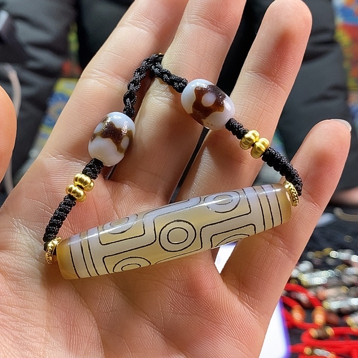 玛瑙/玉髓颈饰合金