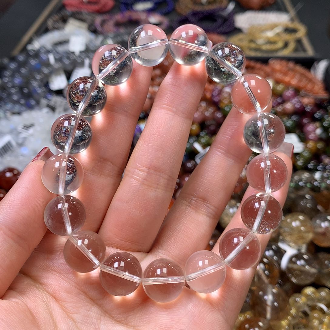 水晶手链未镶嵌，