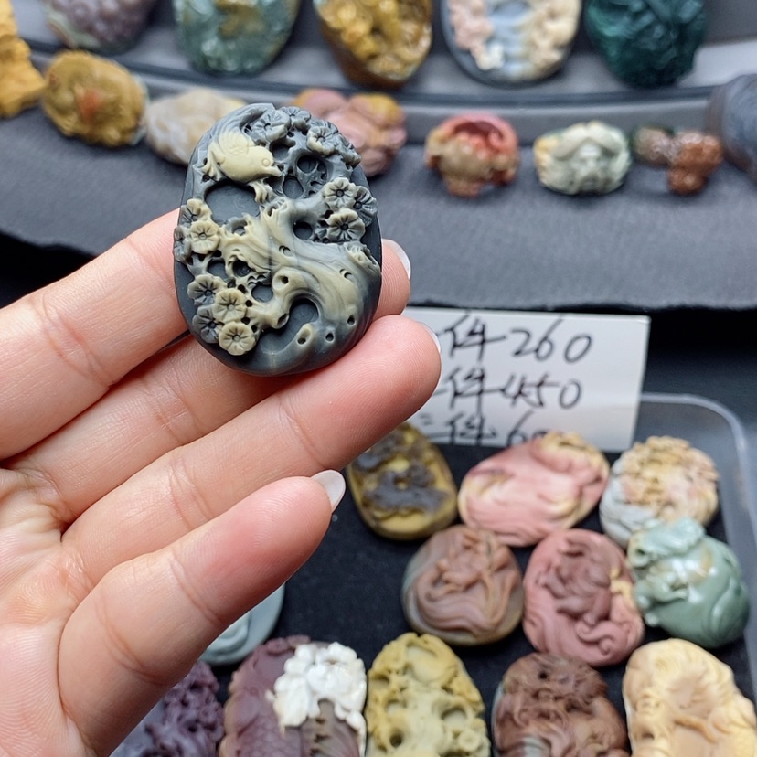 【闪购商品】未镶嵌定制石英质玉吊坠
