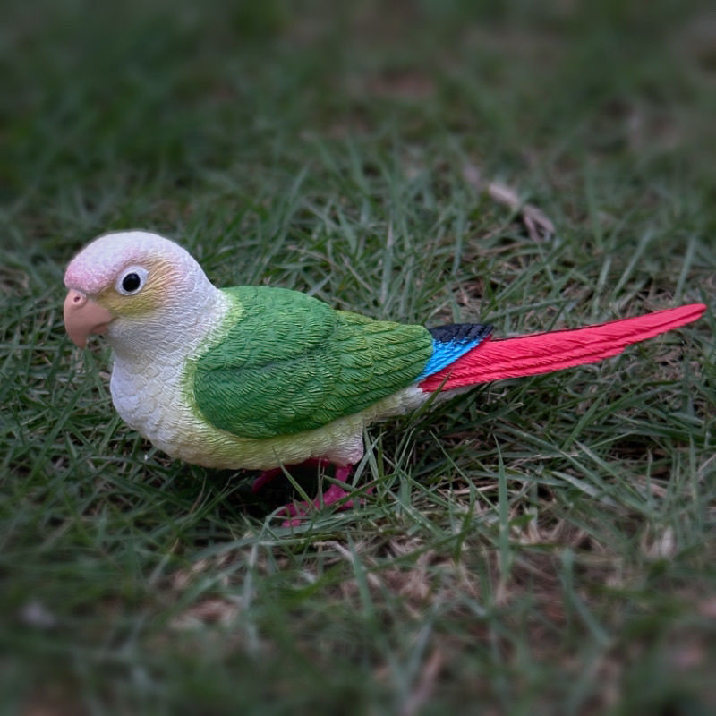 摆件一对，黄边，凤梨，绿佳