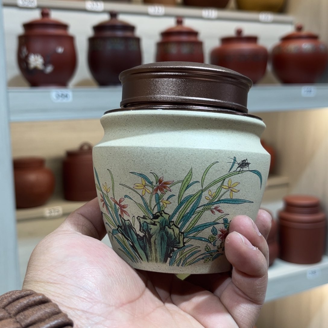 紫砂茶叶罐紫砂等珍贵
