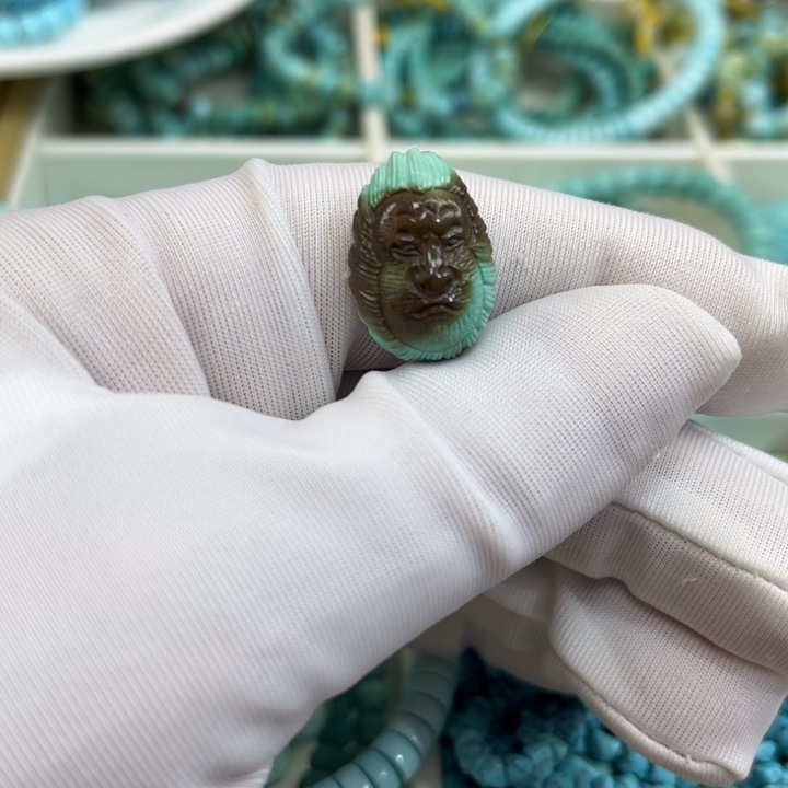 绿松石未镶嵌手串