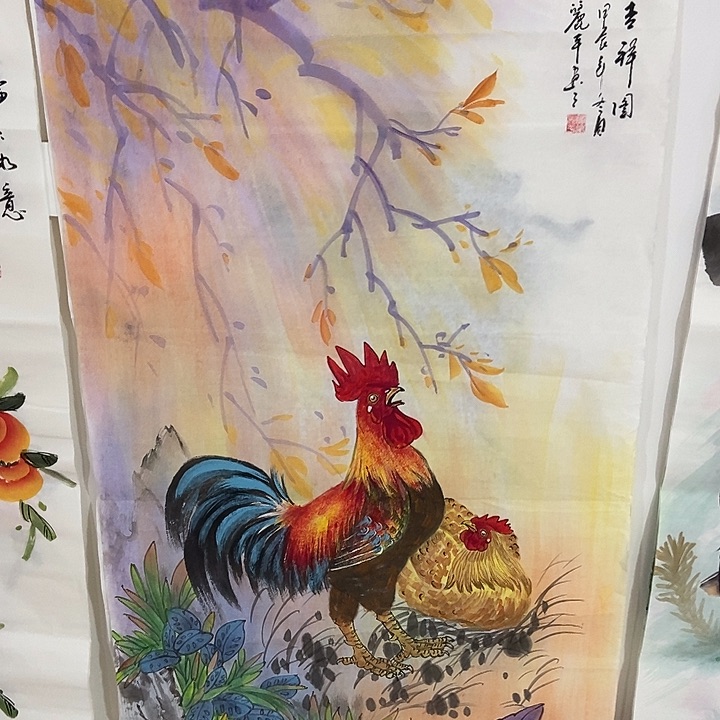 三个张画廊直播间！