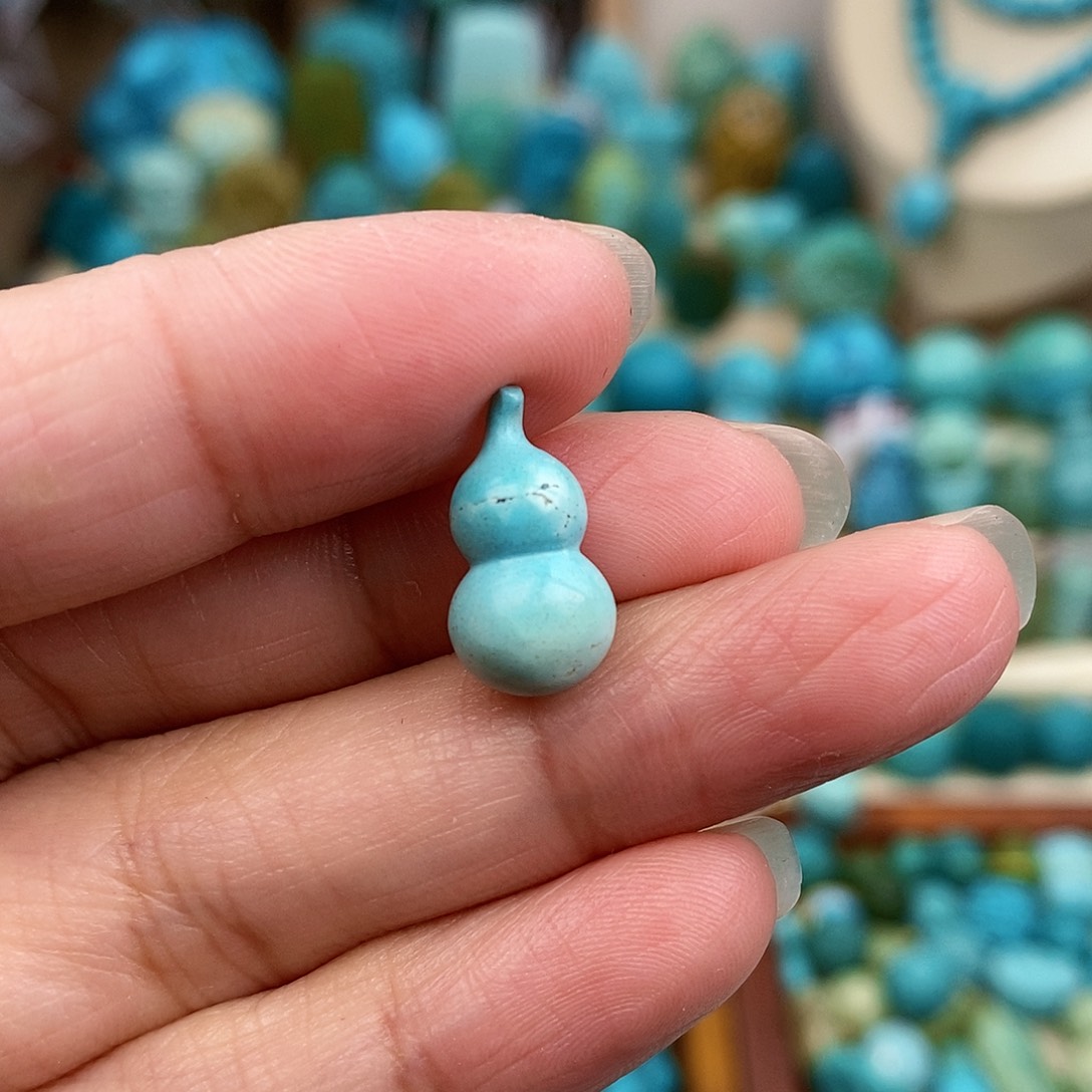 绿松石珠宝奇石未镶嵌