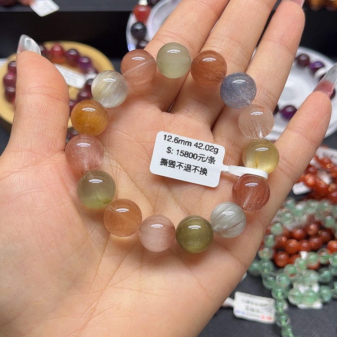 未镶嵌手链水晶手链